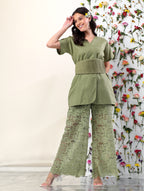 OLIVE BLOSSOM COORD SET