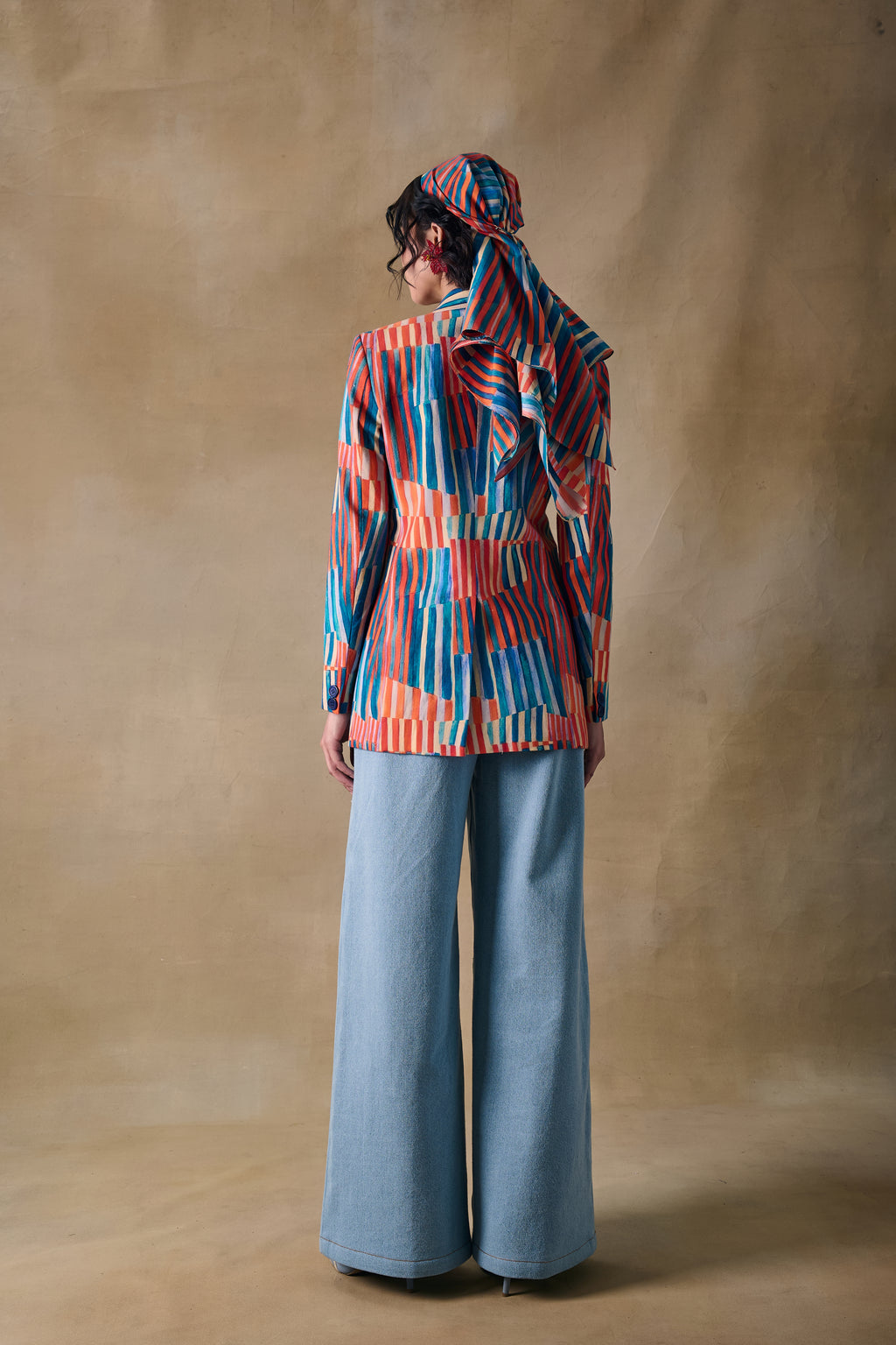 Asilah Stripe Blazer