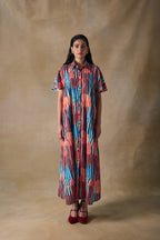 Asilah Stripe Raglan Dress
