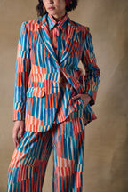 Asilah Stripe Blazer