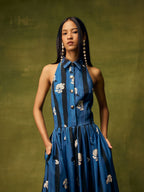 Saphiré Bloom Vested Maxi Dress