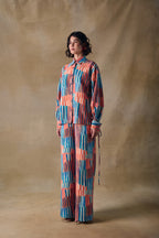 Asilah Stripe Drawstring Shirt