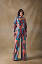 Asilah Stripe Drawstring Shirt