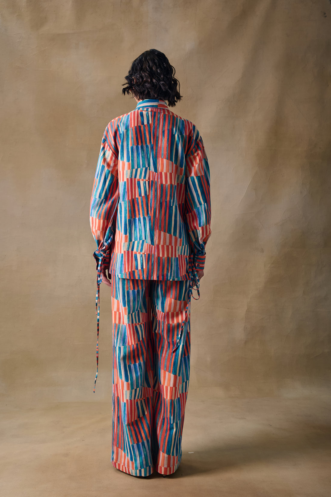 Asilah Stripe Drawstring Shirt