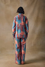 Asilah Stripe Drawstring Shirt