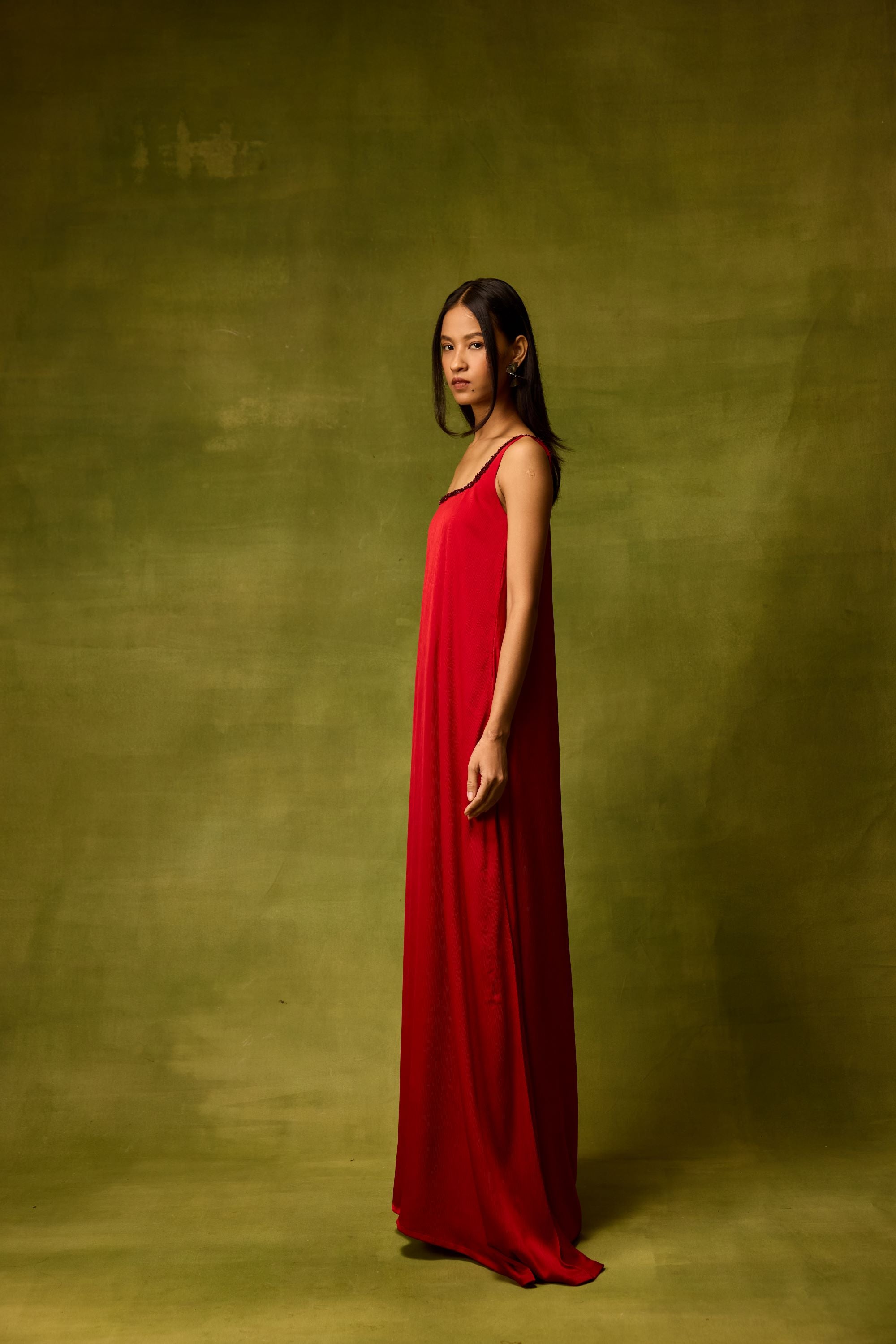 Roselle Glow Maxi Dress