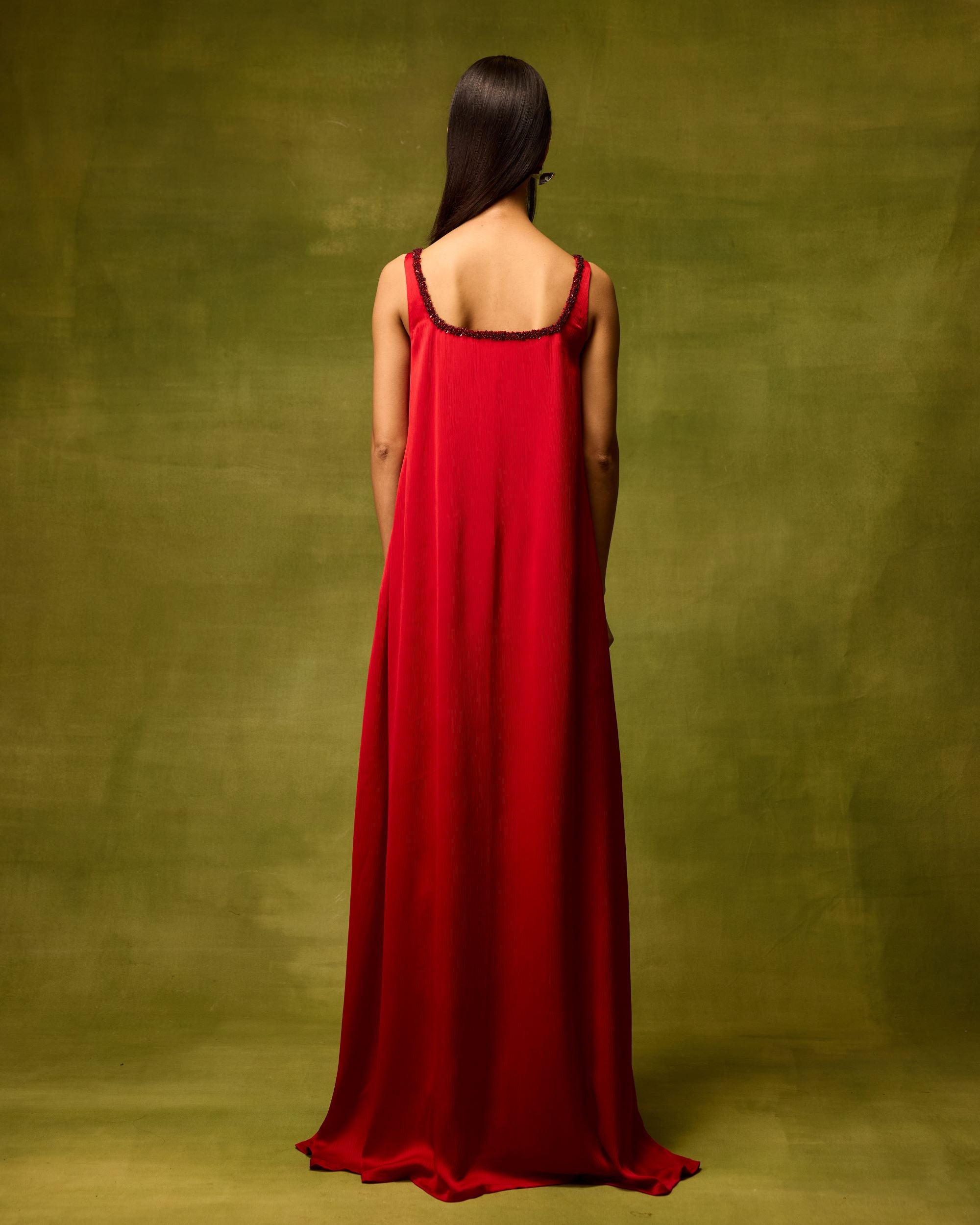 Roselle Glow Maxi Dress