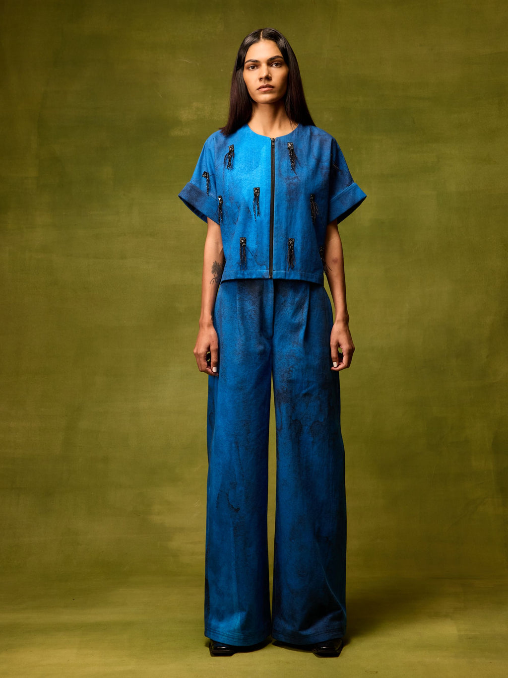 Saphiré Muse Kimono Top