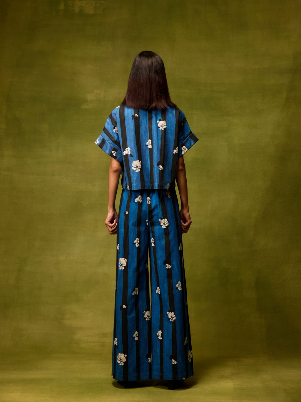 Saphire Bloom Kimono Top