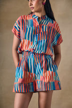 Asilah Stripe Shorts