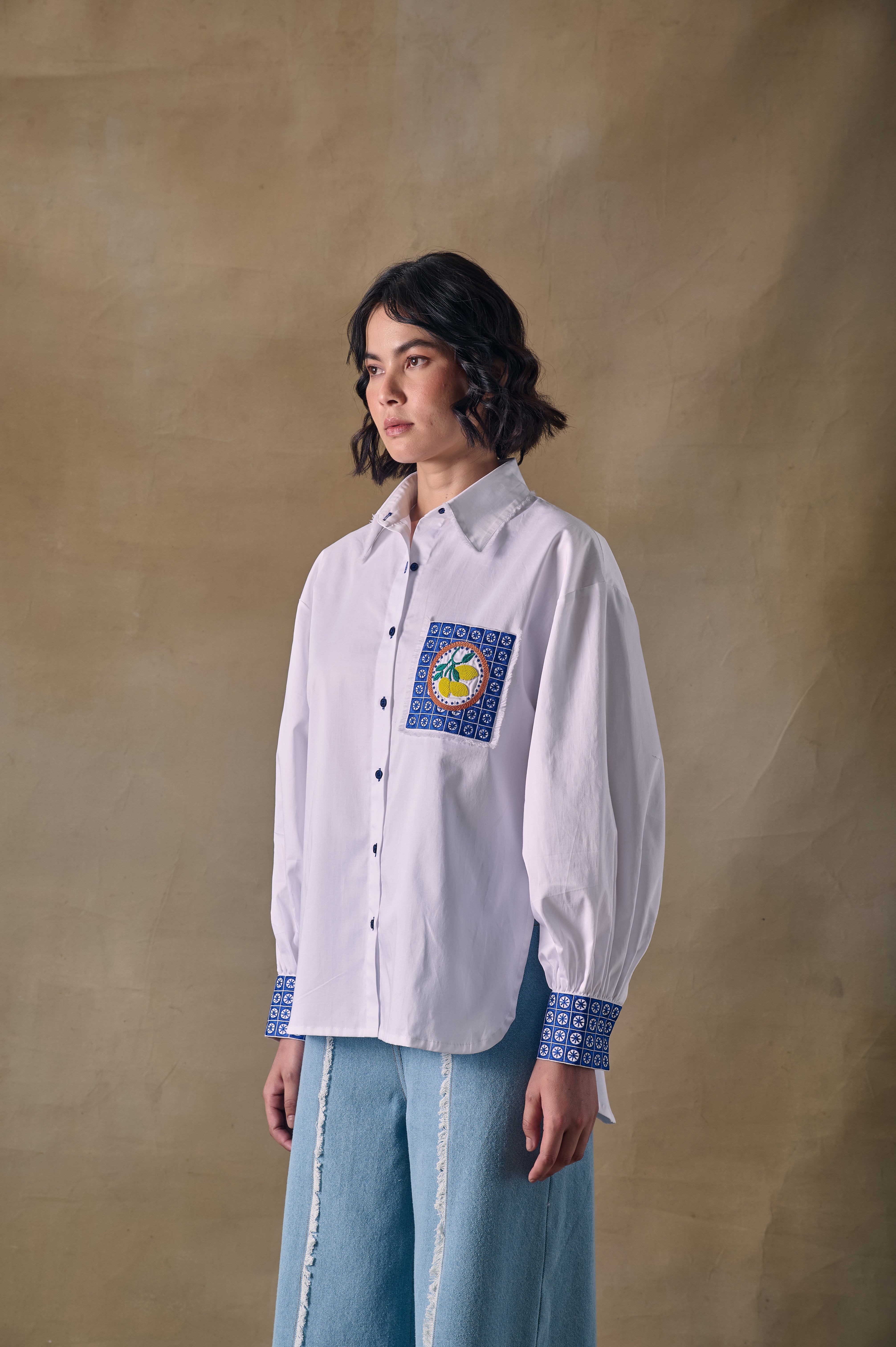 Zellige Embroidered Shirt