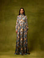 Vienna Cityscape Maxi Dress