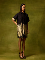 Twilight Gold Shirt Dress