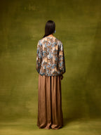 Vienna Beige Flared Pants