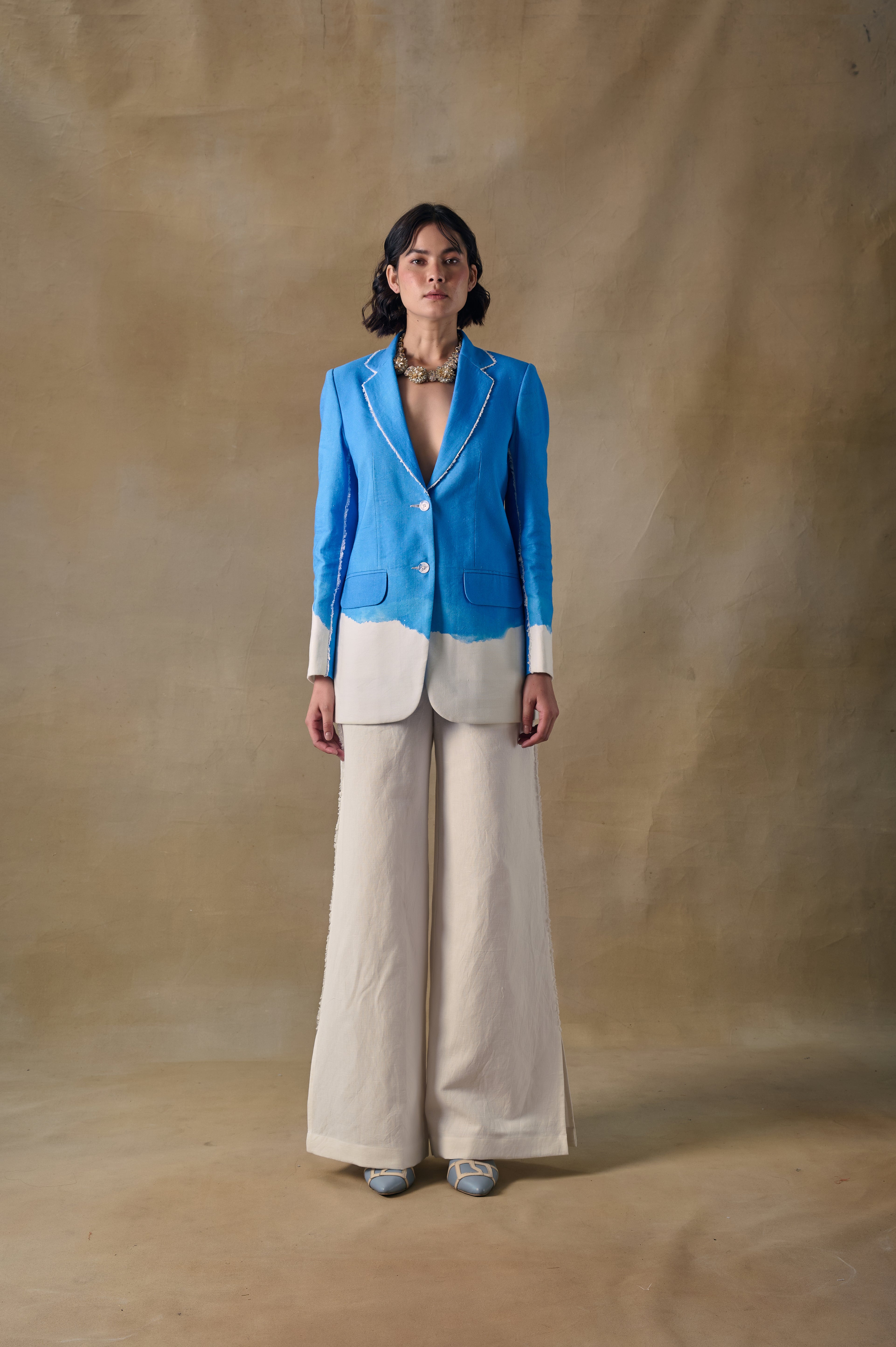 Blue Washed Blazer