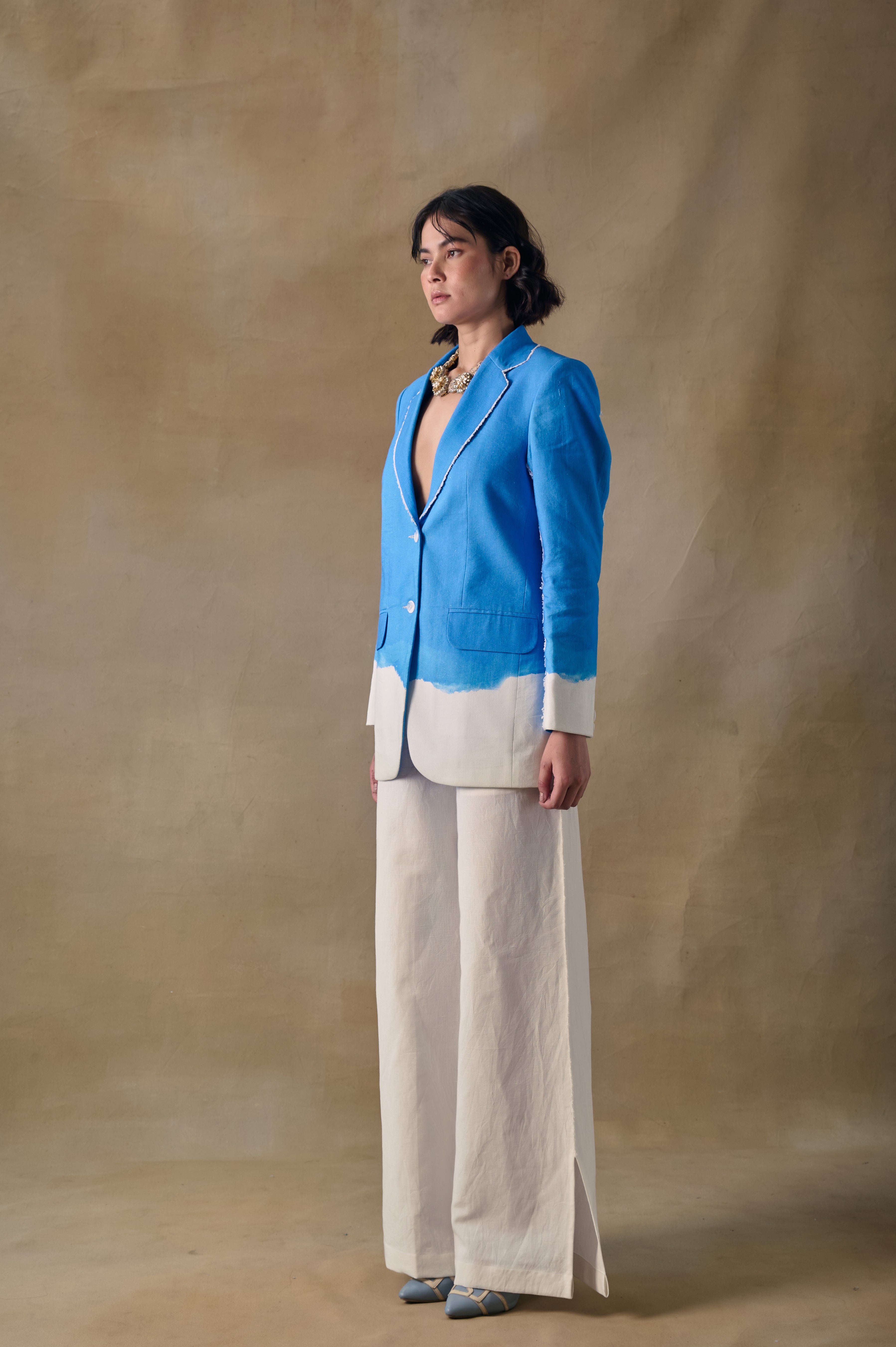 Blue Washed Blazer