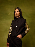 Twilight Gold Cropped Jacket