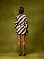 Vienna Stripe Mini Skirt