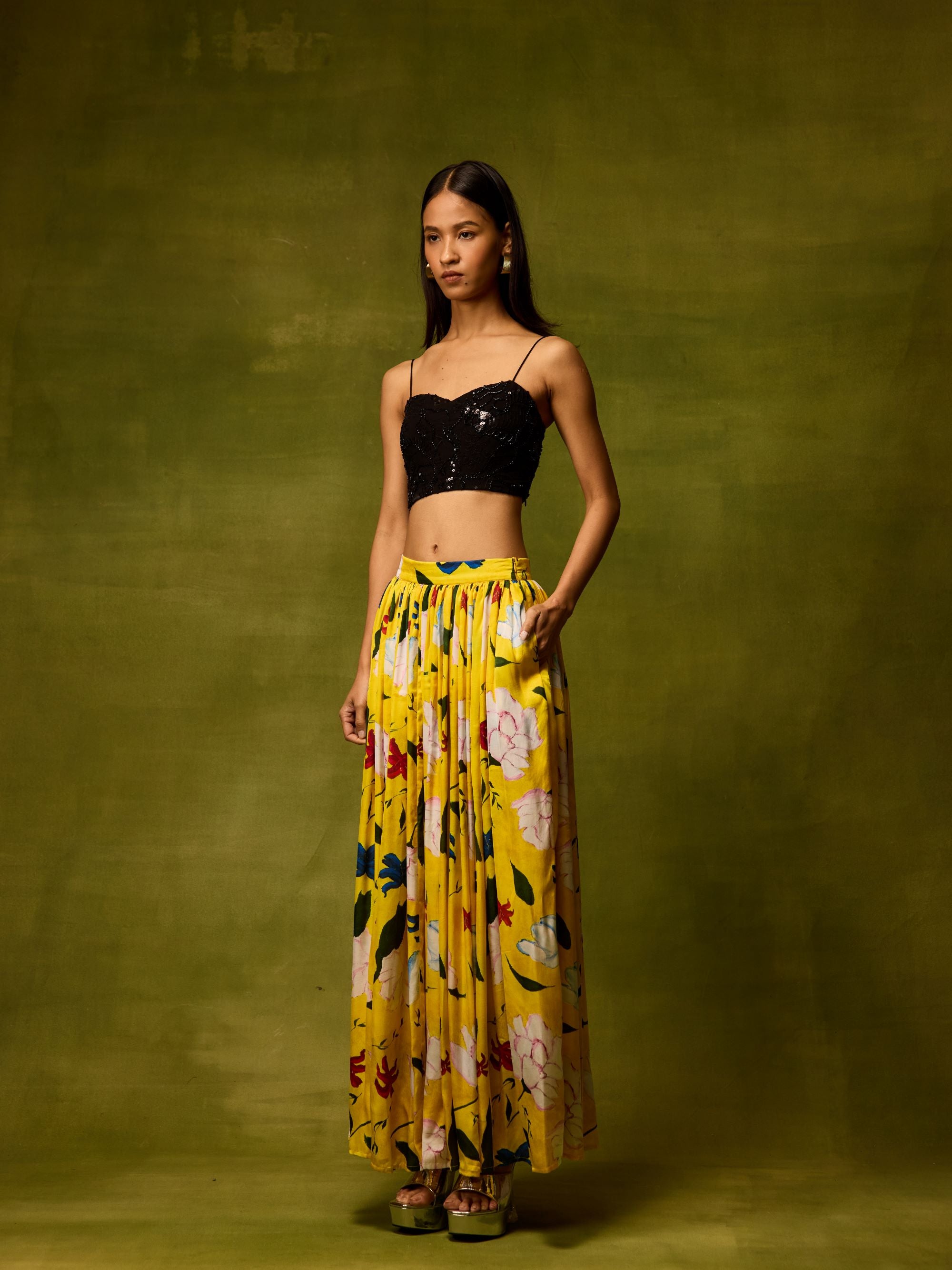 Vienna Black Tube Top