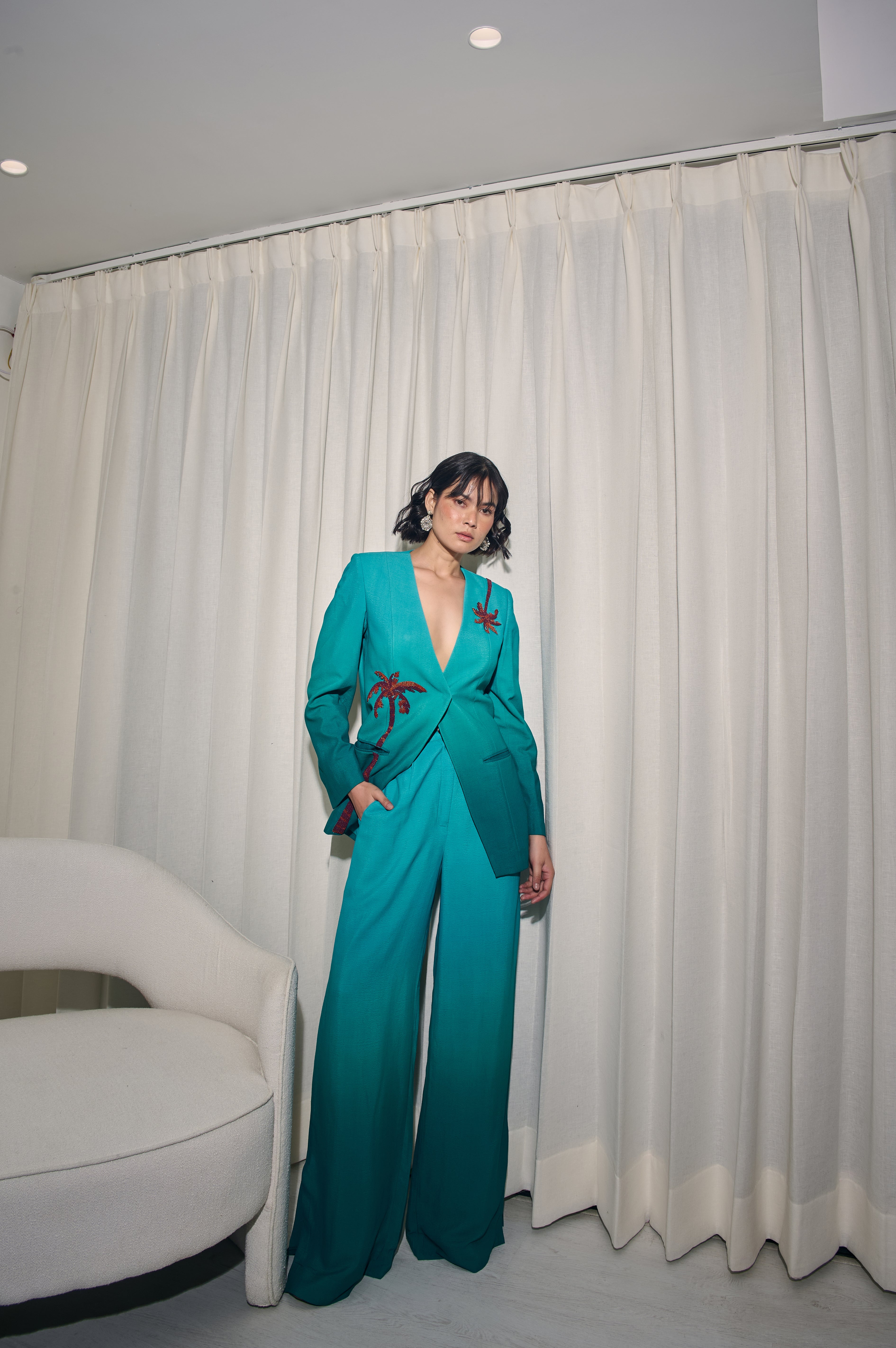 Palm Reverie Blazer