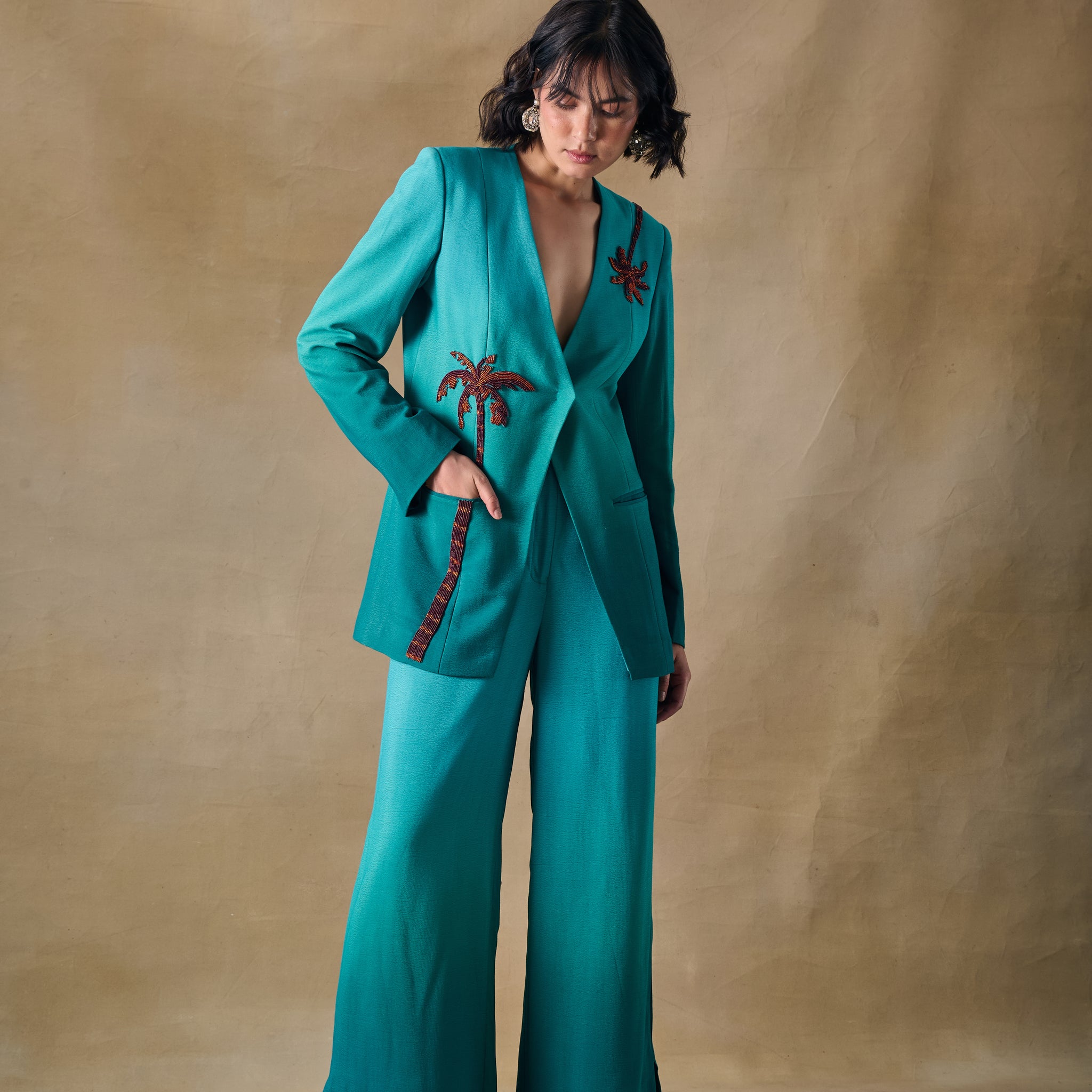 Palm Reverie Blazer