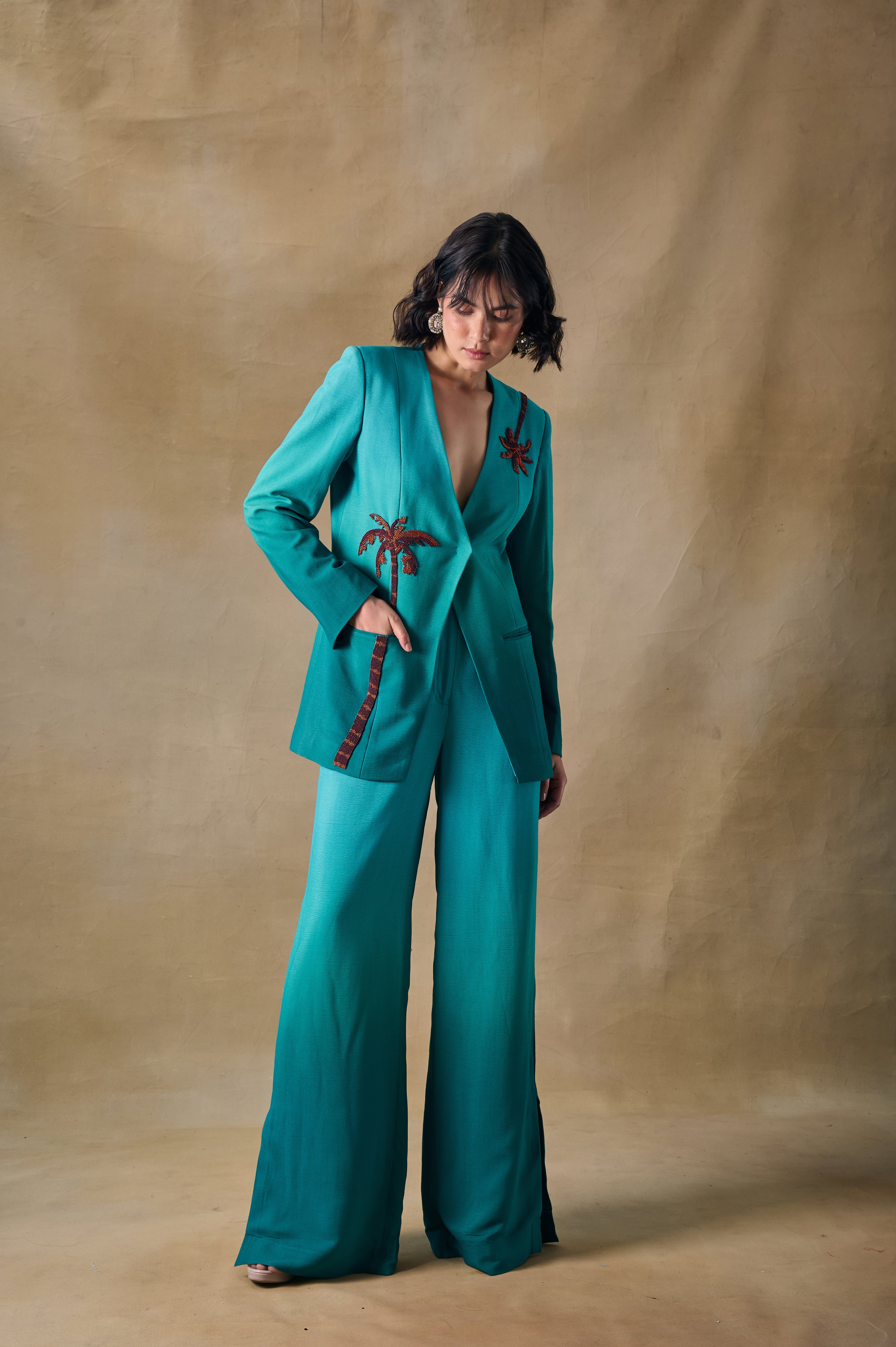 Palm Reverie Blazer