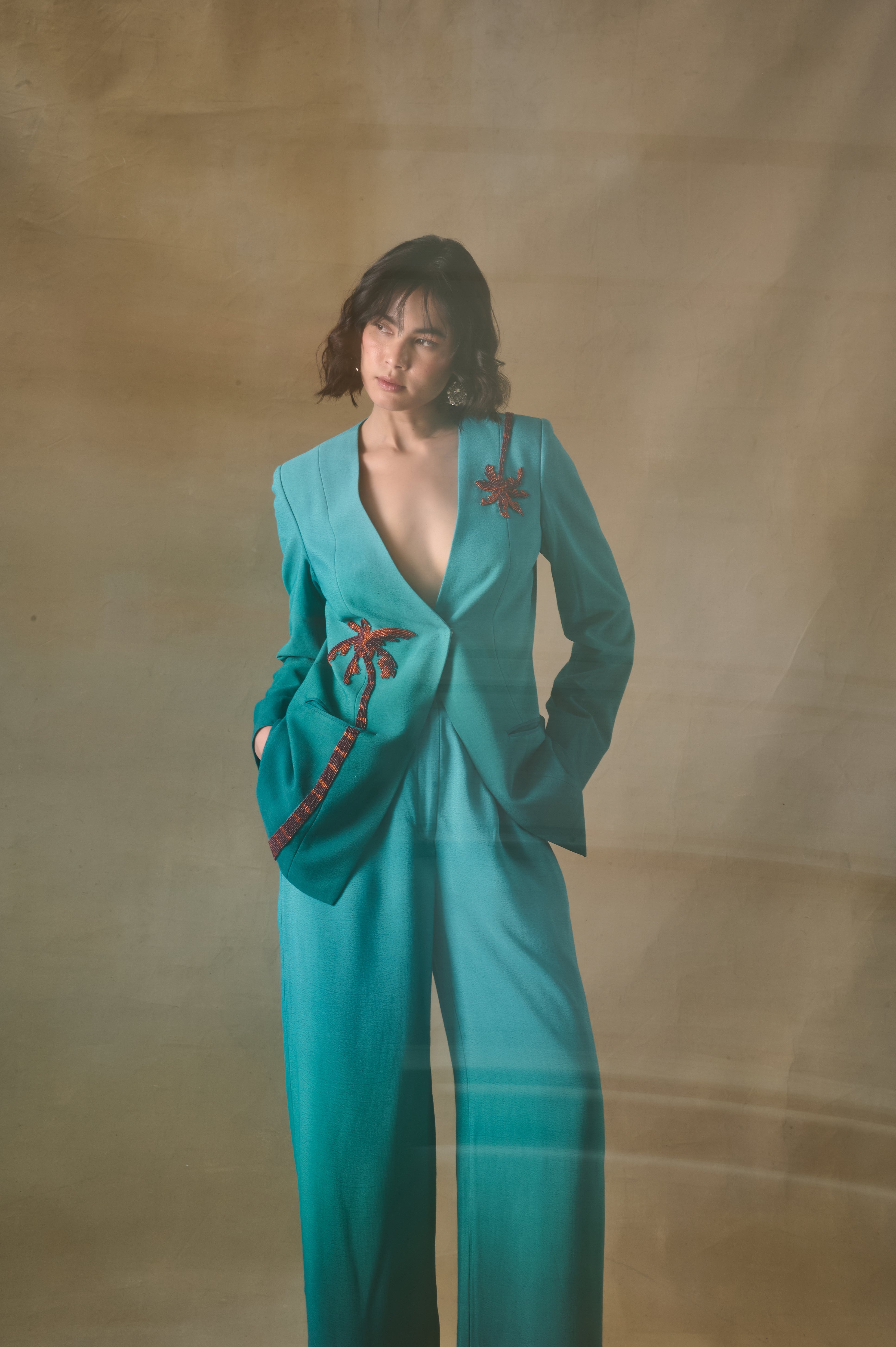 Palm Reverie Blazer