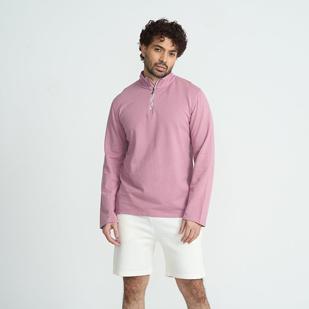 Classic Men's Quarter Zip Sweatshirt
