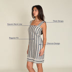 Chevron Short Dress