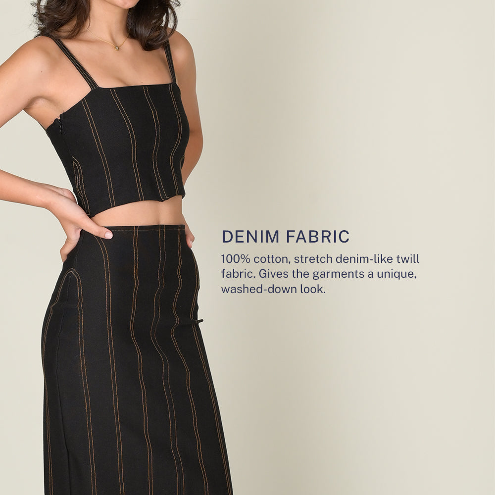 Contour Denim Set (Twill)