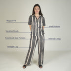 Chevron Co-ord Set ( Shirt and Pant)