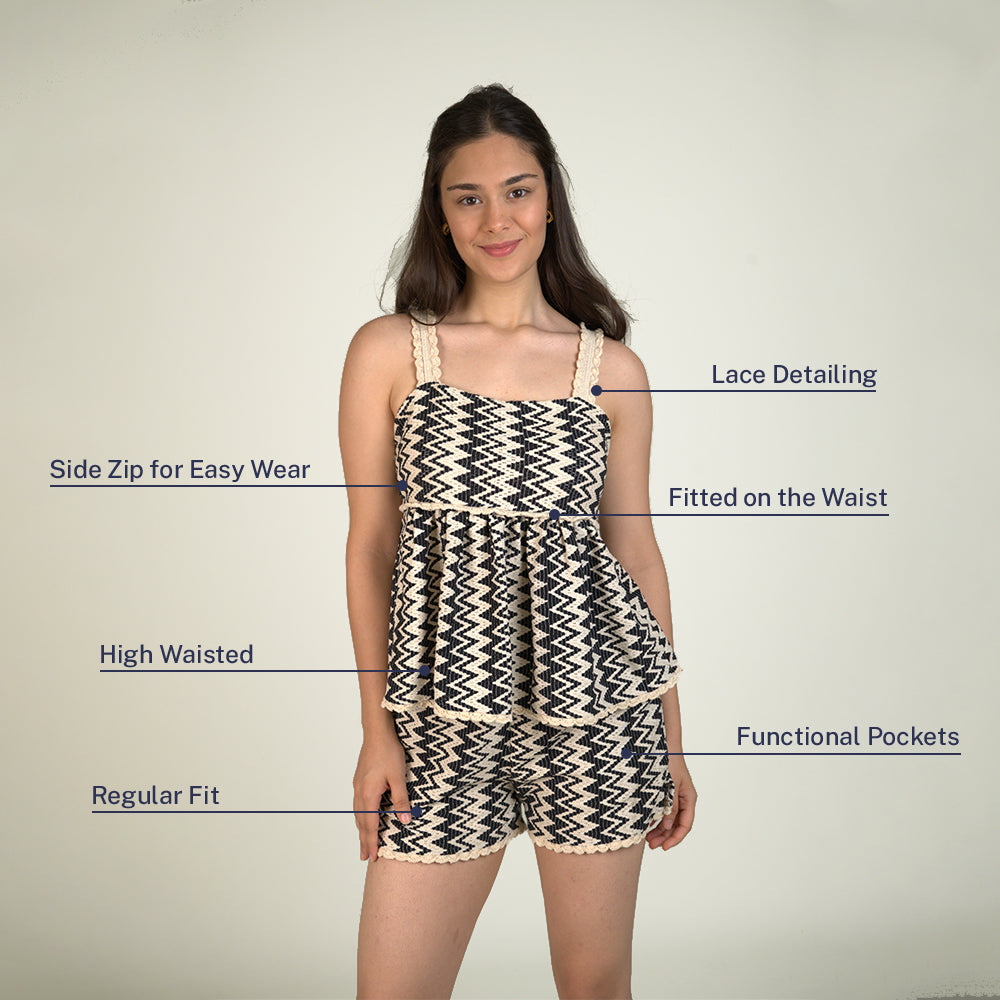 Chevron Co-ord Set