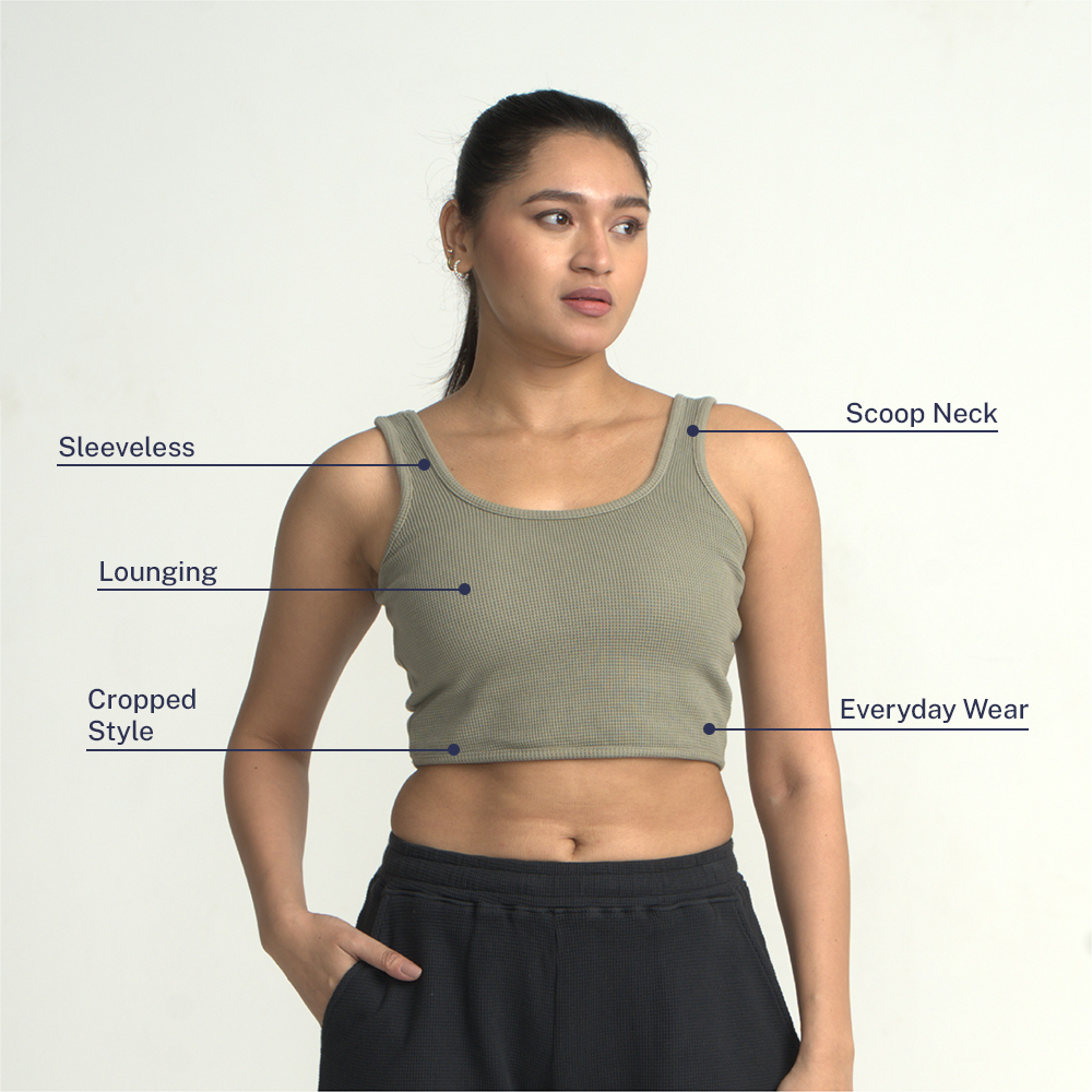 Crop the Heat Top