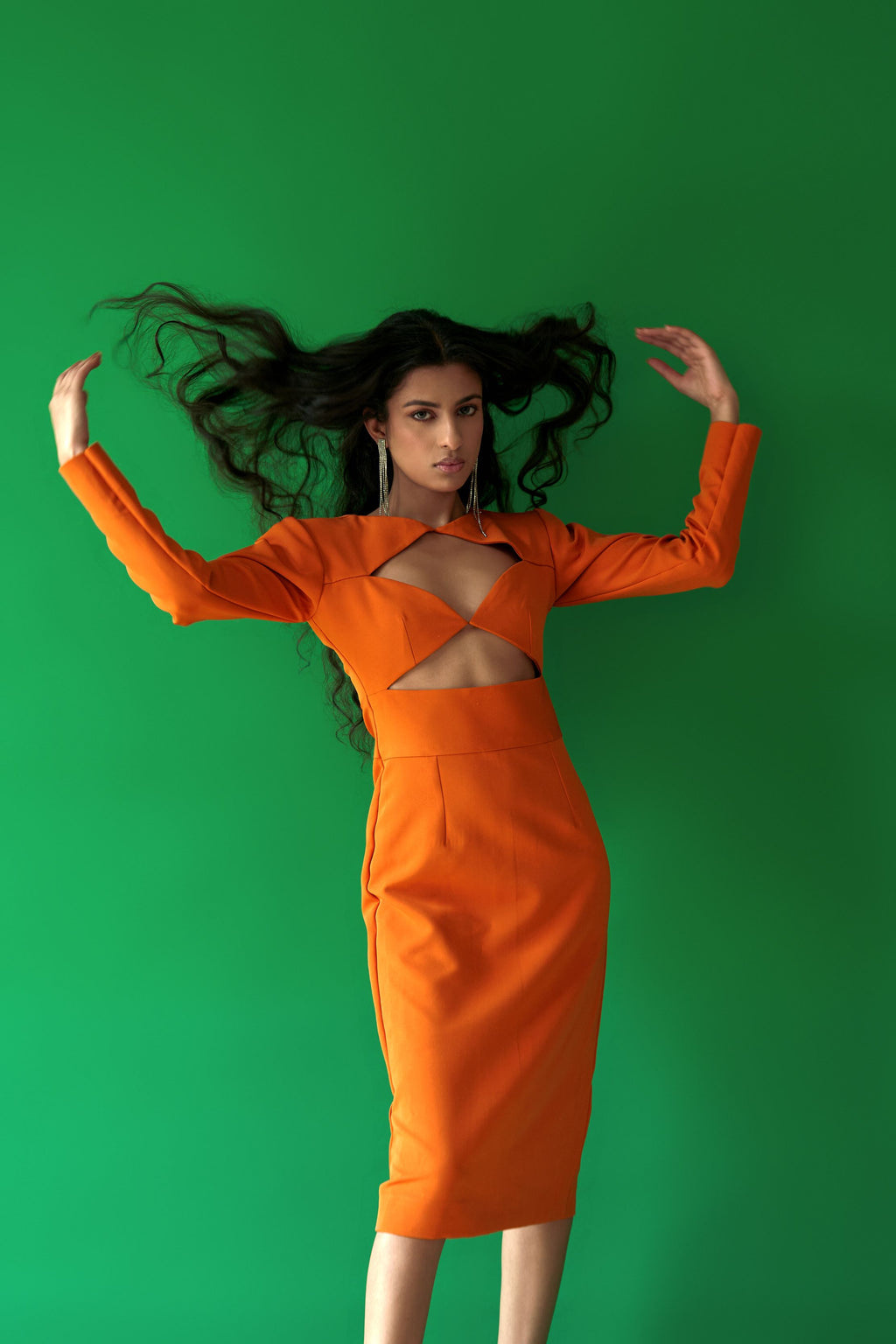 ALOHI PENCIL DRESS