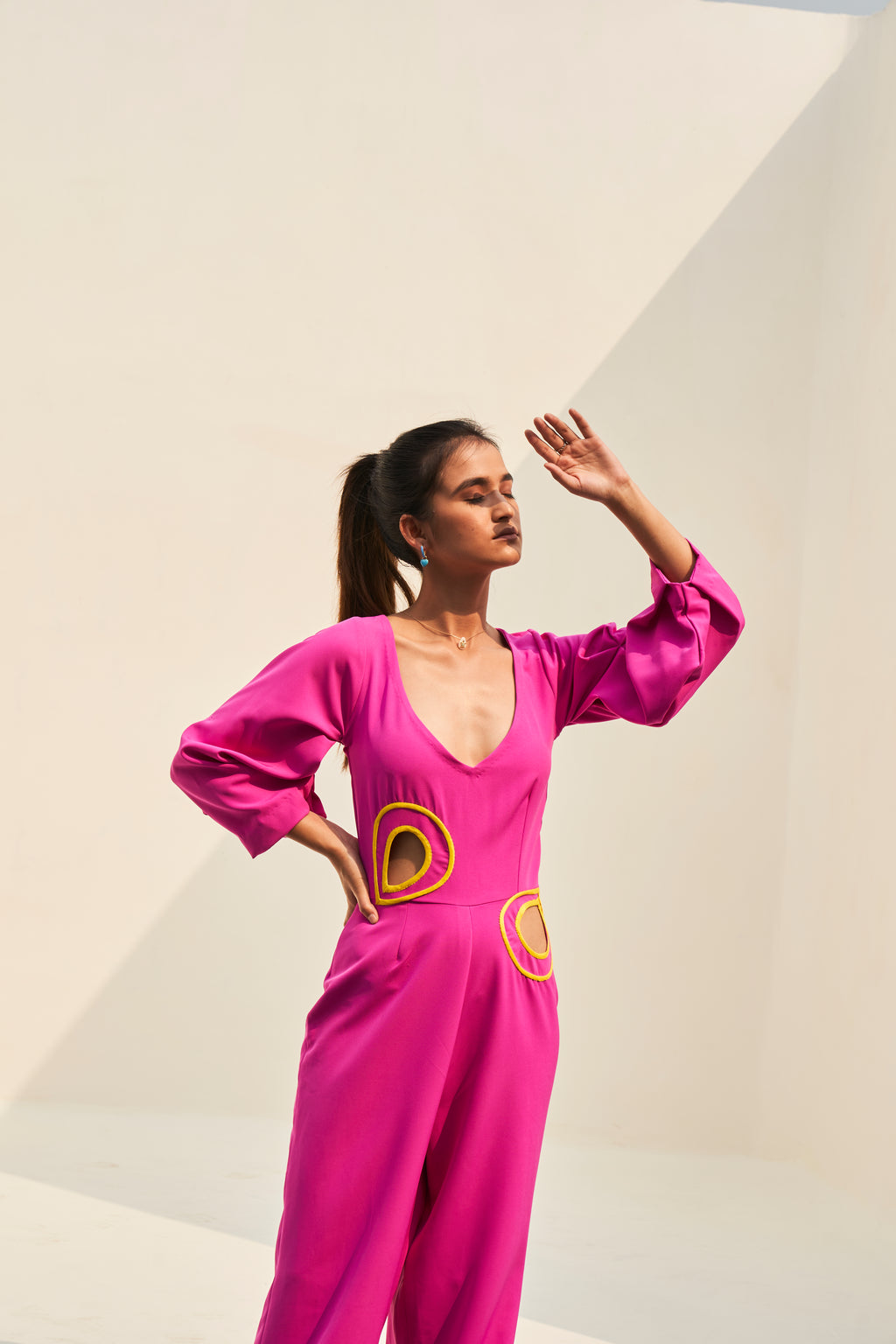ROGN CREPE JUMPSUIT