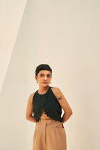 PAPPILLION CREPE TOP