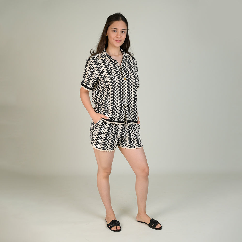 Chevron Co-ord Set