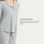Women's Pyjama Set - Pant & Long Sleeve Shirt