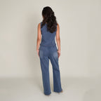 Sleeveless Denim Top (Twill)