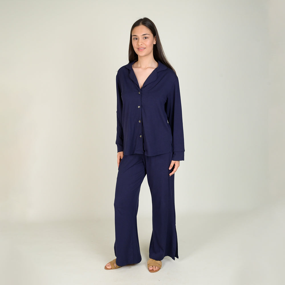 Women's Pyjama Set - Pant & Long Sleeve Shirt